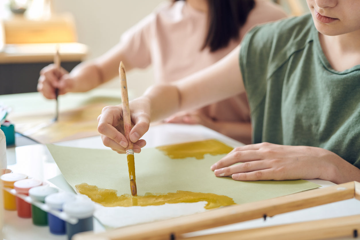 Calm & Create Art Class for Homeschool Preteens 10-13 | 7 Sessions | Maple Ridge