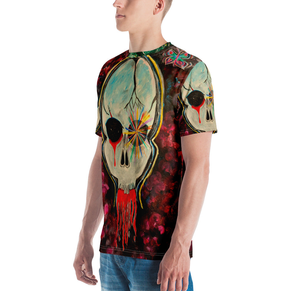 Skull of Knowledge - Men's Crew Neck T-Shirt