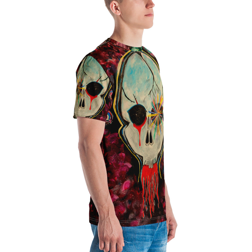 Skull of Knowledge - Men's Crew Neck T-Shirt