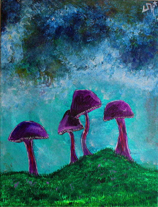 Violet Webcaps - ORIGINAL ART