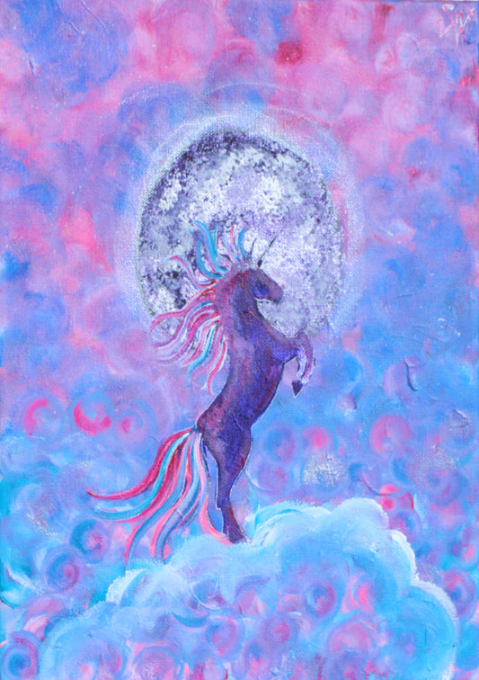 Dreamy Unicorn - ORIGINAL ART