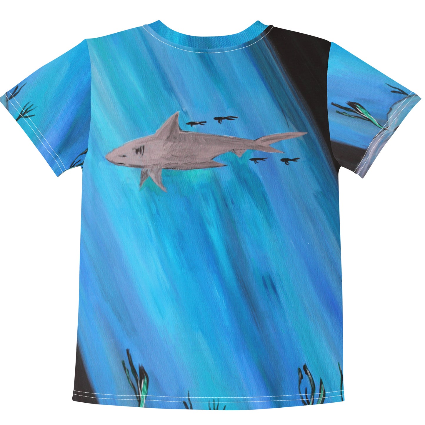 Cave Shark - Kids Unisex Crew Neck T-Shirt