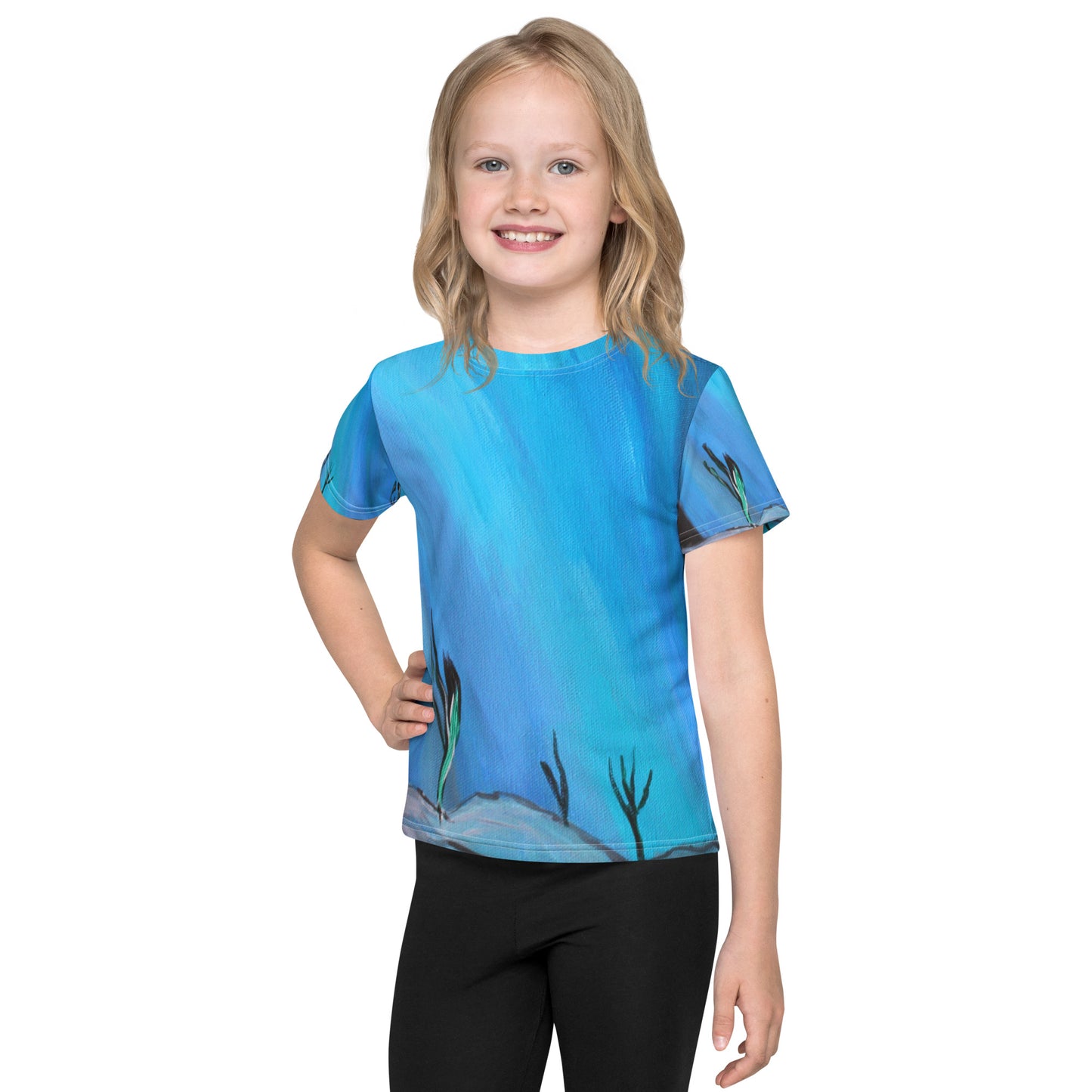 Cave Shark - Kids Unisex Crew Neck T-Shirt