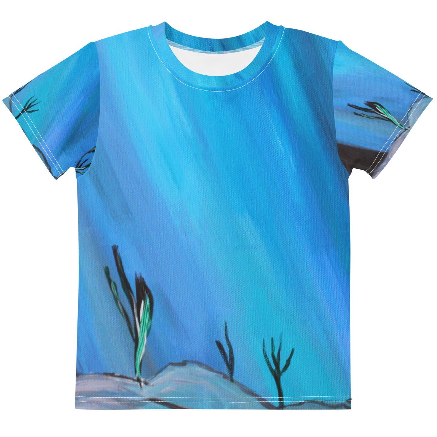 Cave Shark - Kids Unisex Crew Neck T-Shirt