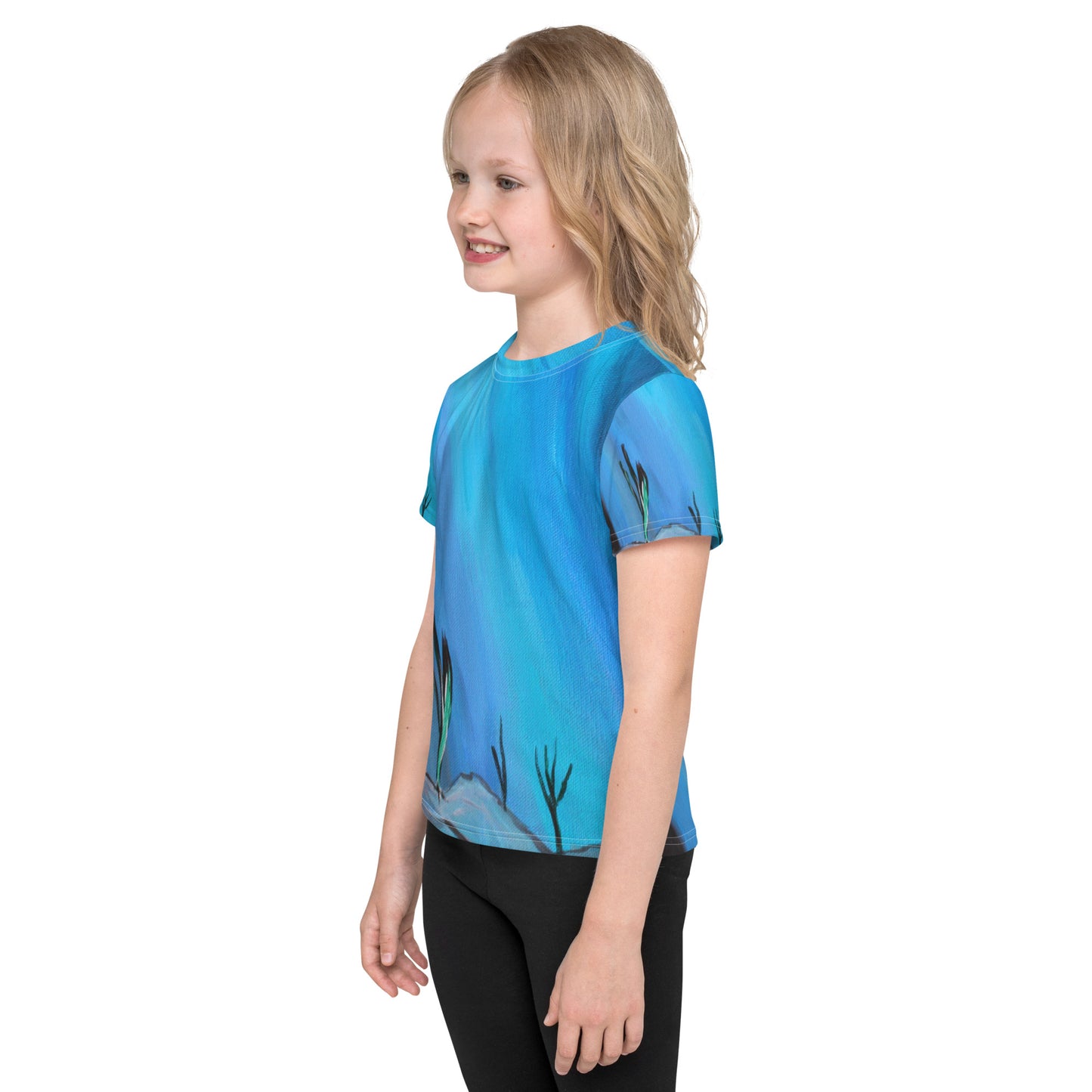 Cave Shark - Kids Unisex Crew Neck T-Shirt