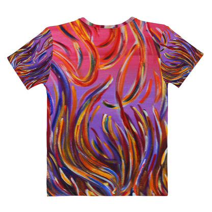 Goddess of Fire - Women's Crew Neck T-Shirt