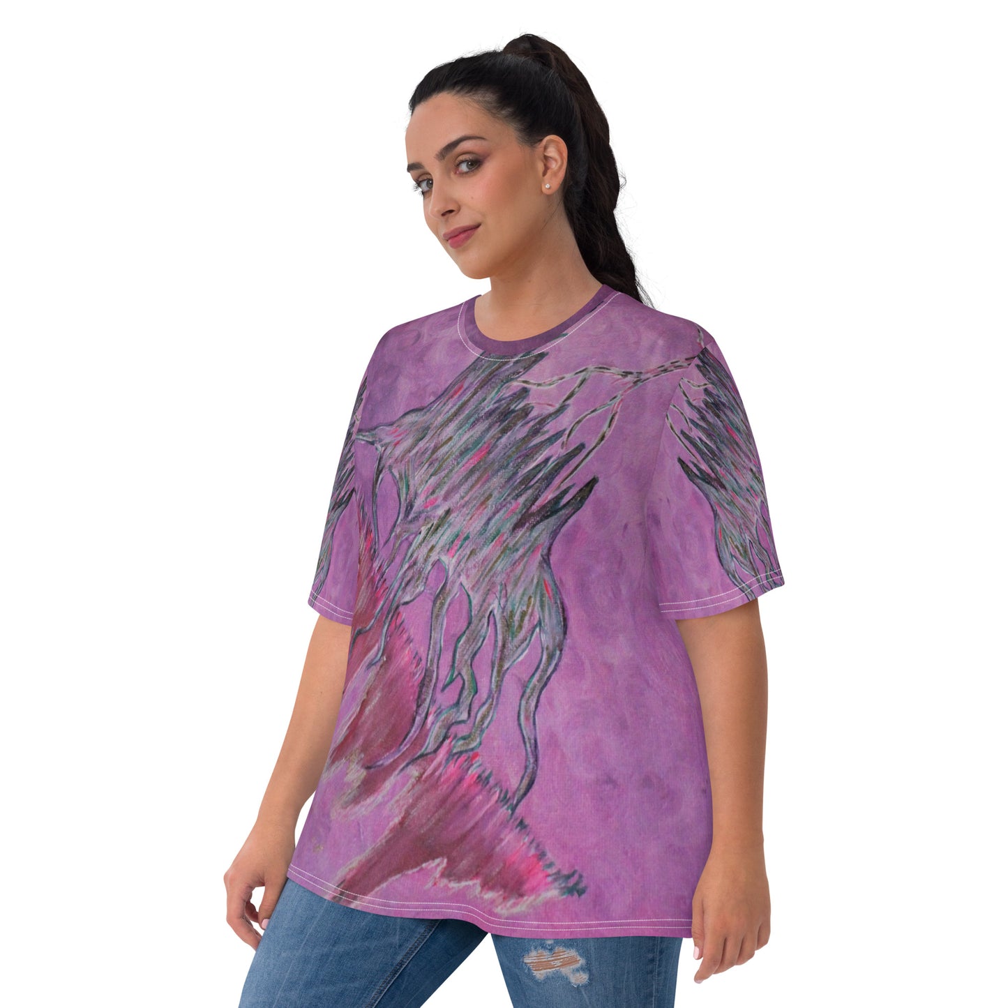 Crown Chakra - Women's Crew Neck T-Shirt