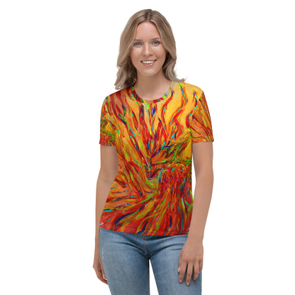 Phoenix Rising - Women's Crew Neck T-Shirt