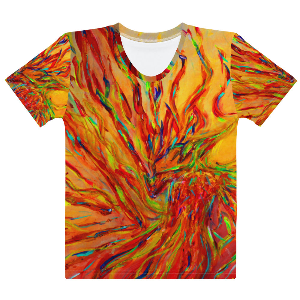 Phoenix Rising - Women's Crew Neck T-Shirt