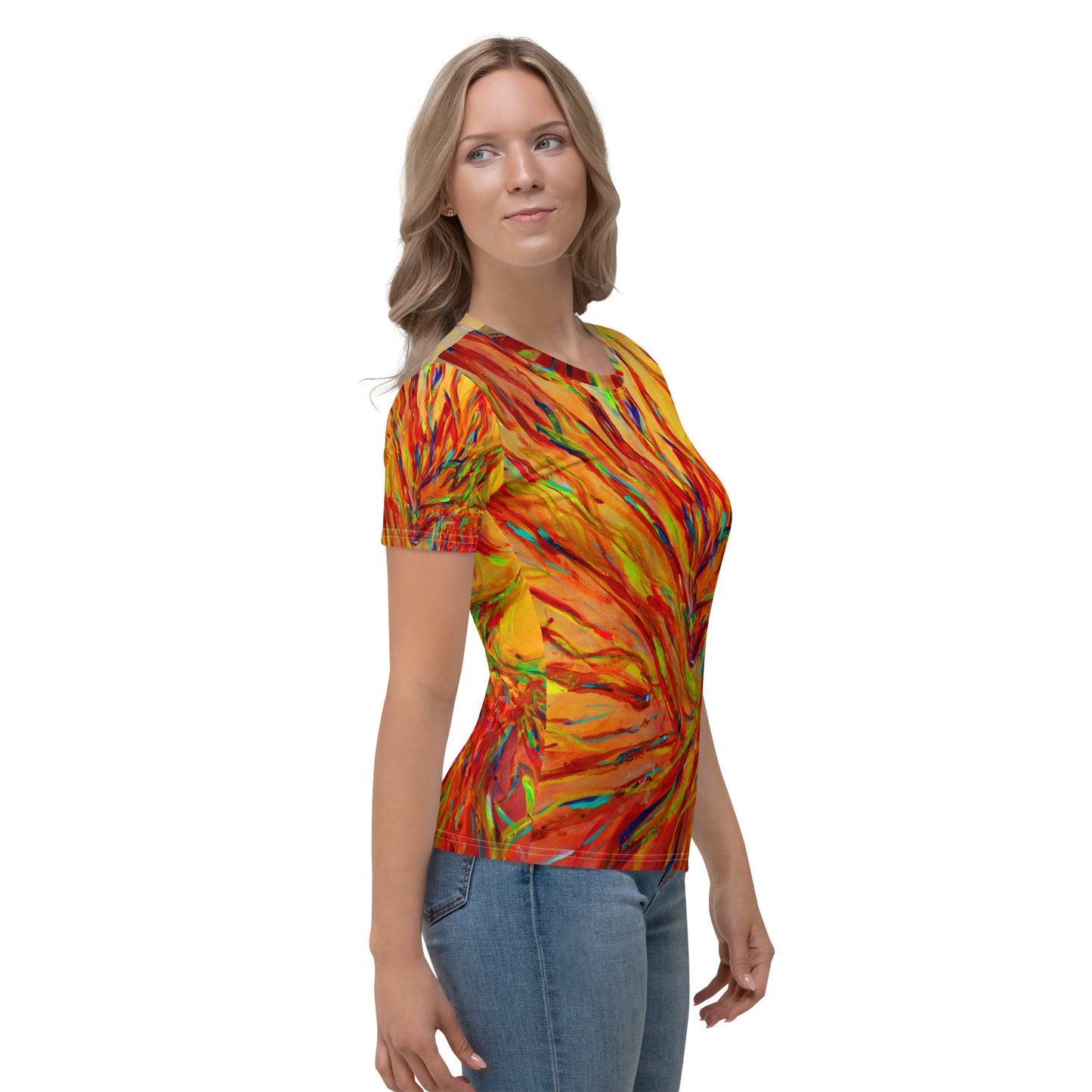 Phoenix Rising - Women's Crew Neck T-Shirt