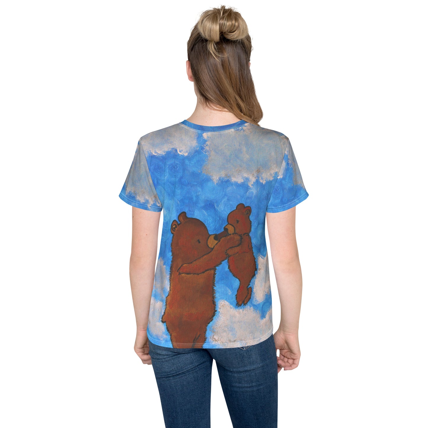 Mama Bear - Youth Unisex Crew Neck T-Shirt