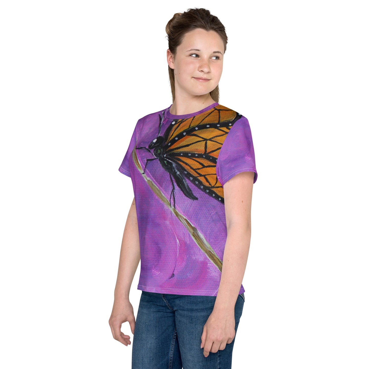 Future Self Butterfly - Youth Unisex Crew Neck T-Shirt